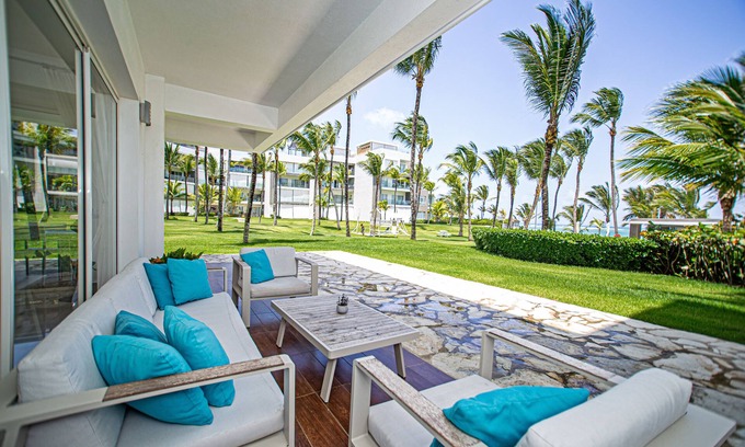 Cabarete Apartment | Seawinds Family Retreat, Spacious 3 Bdrm on Garden Floor