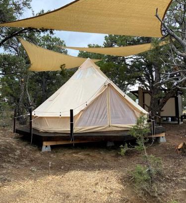 Duchesne Other | Secluded Bell Tent Nestled in the Pines in Duchesne, Utah