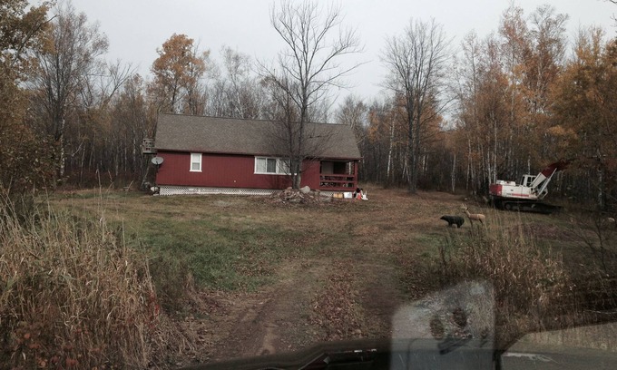 Sandstone Cabin | Secluded Cabin on 160 acres with 4 miles of ATV/Walking Trails in Northern MN.