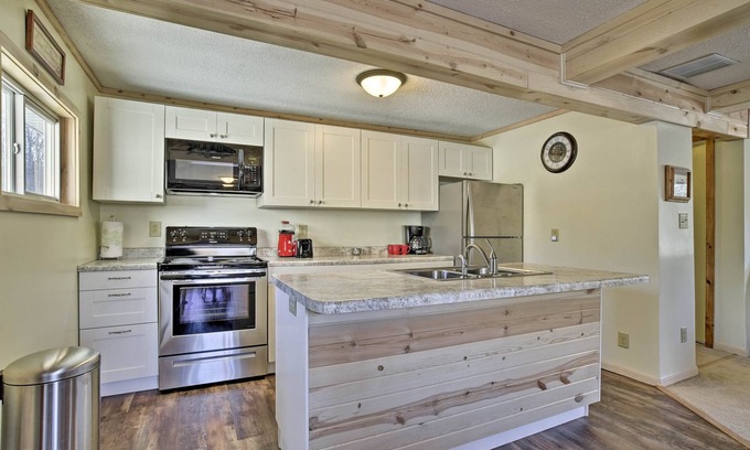 Lake Nebagamon House | Secluded Home 15 Min. from Lake Nebagamon!