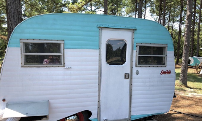 Hawkins House | Secluded Little Dude-1973 Serro Scotty Sportsman RV