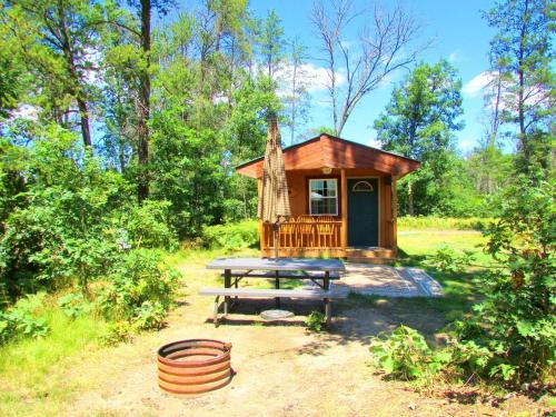 Irons House | Secluded Pet-Friendly Cabin in the Woodlands near Reed City, Michigan
