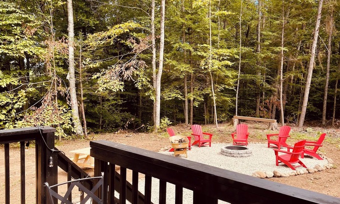 Stony Creek Cabin | Secluded private EveCabin with fire-pit 30 mins to Gore & Lake George