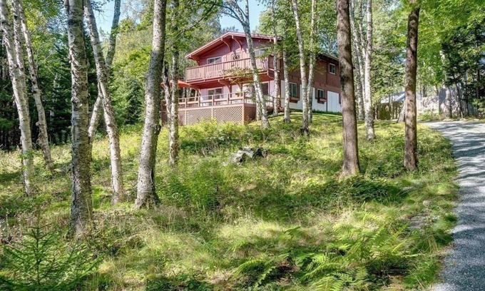 Northeast Harbor House | Secluded retreat steps from seashore & NEH Village