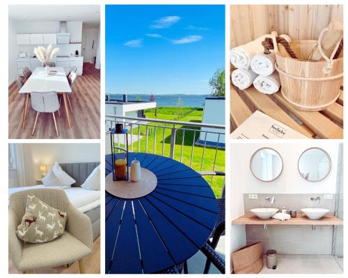 Schwerin Apartment | SEELIEBE Apartments - teilweise mit privater Sauna, Seeblick, Parkplatz, WLAN