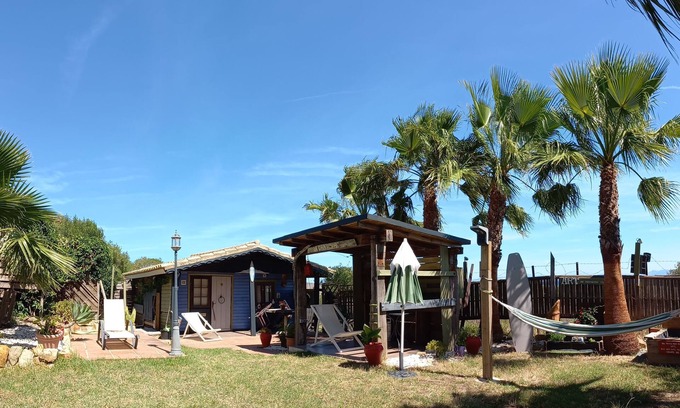 Tarifa Ski Chalet | Self-catering, ocean views, walk to beaches. BBQs, secure parking, set in nature
