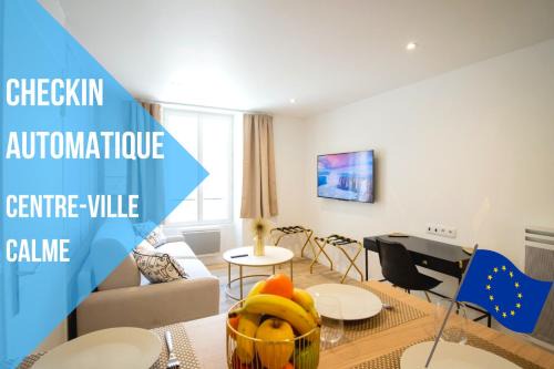 La Ferte-sous-Jouarre Apartment | Self Checkin Automatique - Downtown - EUROPE CHIC