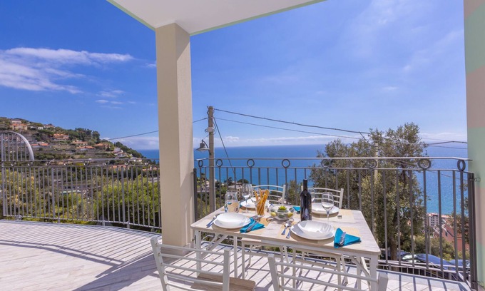 Alassio Apartment | Serena 1 Amazing Sea View, Alassio, Italy