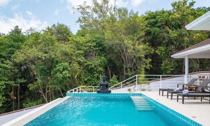 Plai Laem Villa | Serene 2-bedroom villa with private pool, sea views, and a cozy terrace