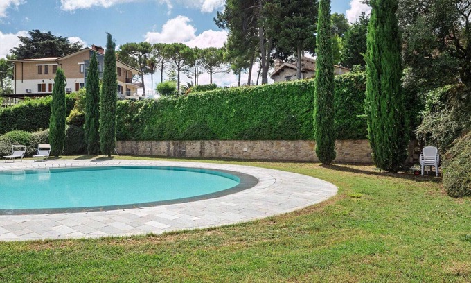 Mombaroccio Apartment | Serene Apartment with Pool