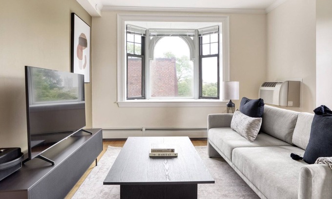 Chestnut Hill Apartment | Serene Chestnut Hill 2BR nr Boston College T, by Blueground