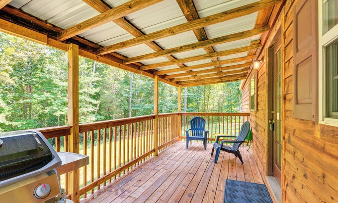 Clarkson Cabin | Serene Clarkson Cabin ~ 4 Mi to Nolin Lake Access!