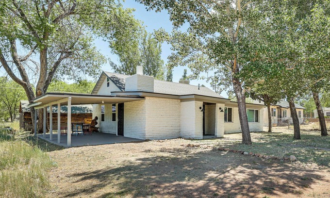 Overgaard House | Serene Getaway in Overgaard w/Patio & Yard!