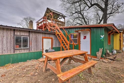 Carroll County House | Serene Green Forest Hideaway with Spacious Yard