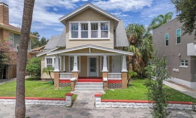 Historic Uptown House | Serene Green Historic Haven