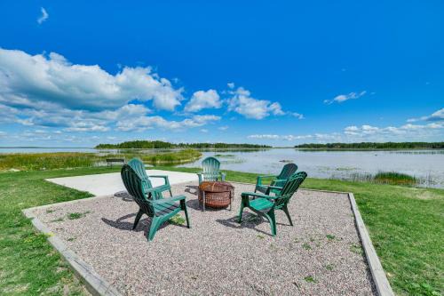 De Tour Village House | Serene Lake Huron Gem with Fishing Dock!