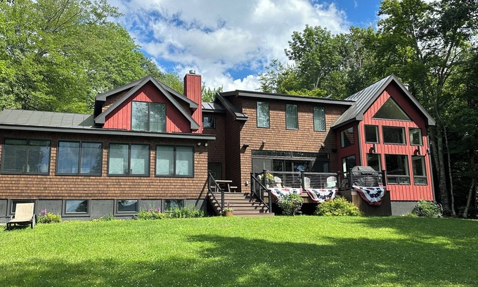 Embden House | Serene Lakeside Camp - Embden, ME