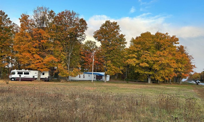McMillan RV Rental | Serene Large Tents site with WiFi in McMillan