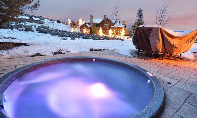 Tuhaye House | Serene Mountain Luxury in Tuhaye with Private Hot Tub and Mountain Views