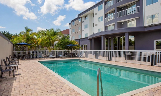 Oldsmar Hotel | Serene Oasis with Outdoor Waterfall and Koi Fish Pond | 2 Units