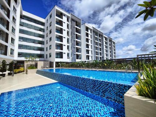 Kampung Stampin Apartment | Serene Stay at Kuching City