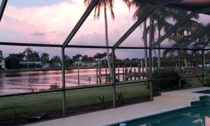 Fort Myers Shores House | Serene Vacation Home on Water with Luxurious Pool.
