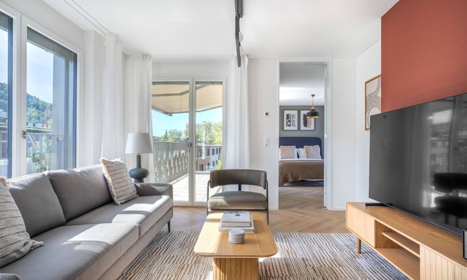 Wiedikon Apartment | Serene Wiedikon 1BR w/Storage & W/D, nr Transport, by Blueground