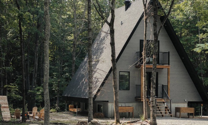 Amherst Ski Chalet | Serene Woodland Stay With Luxe Spa Access
