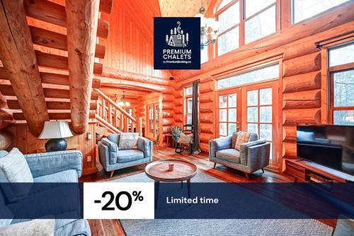 Mille-Isles Ski Chalet | Serenity Private Hot Tub - Fiddler Lake