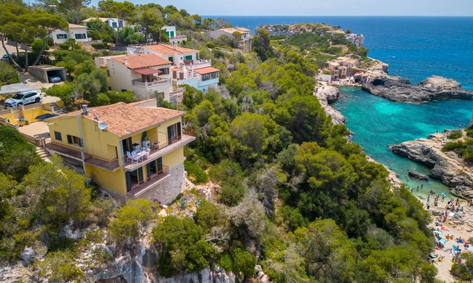 Cala s'Almonia Ski Chalet | Ses Sevines ETV/1786 for 5 at 40m from the sea Cala Llombards