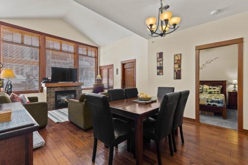 Sun Peaks Apartment | Settler's Crossing #56 ski-in ski-out condo with private hot tub
