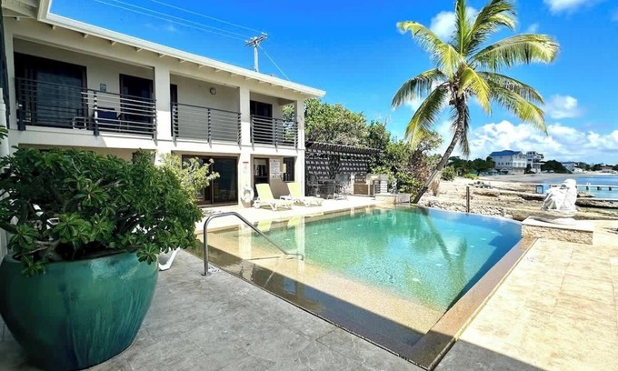 Northwest Point Condo | Seven Mile View #3A - Oceanfront Studio & Pool