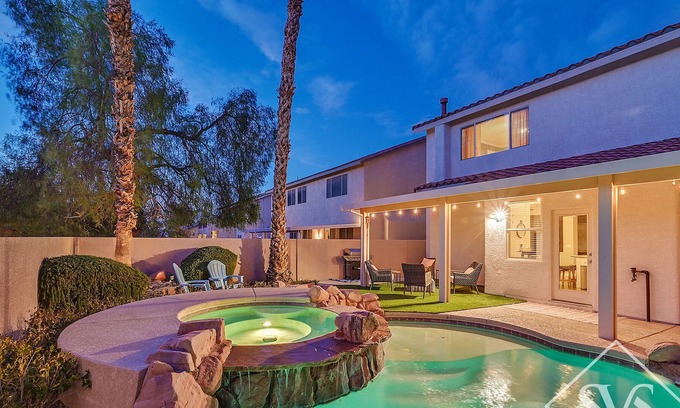 Henderson House | Seven Palms 4BD/3BA Home | 2,350sq ft | Pool | Sleeps 10