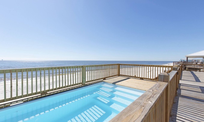 Dauphin Island House | Shangri-LA | Gulf Front. Pool. Pets welcome