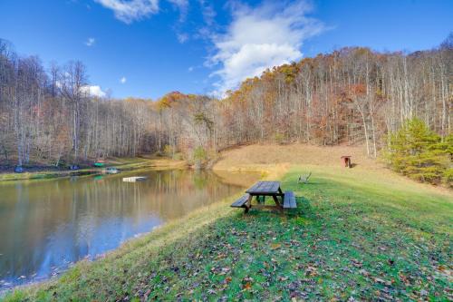 Rosedale House | Shared Pond at Retreat in Rosedale!