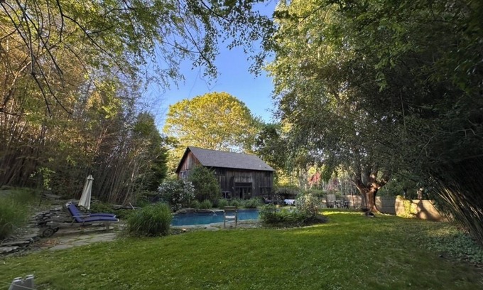 Shelter Island Heights House | Shelter Island beauty - nature and light - modern barn with pool, walk to water