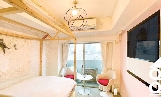 Shibuya Apartment | Shibuya station 5min. QCQC studio-Pink 2