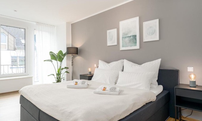 Guetersloh Apartment | SHINY HOMES - City Center with Parking Place