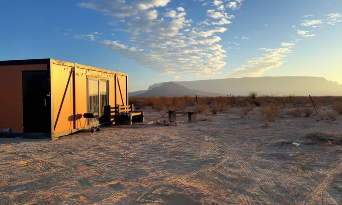 Alpine RV Rental | Shipping Container in Terlingua, TX