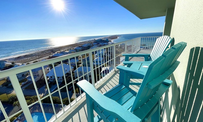 Pensacola Beach Condo | Short Stays, Big Savings! – 3 & 4-Night Getaways Tristan Towers 13B Waterfront!