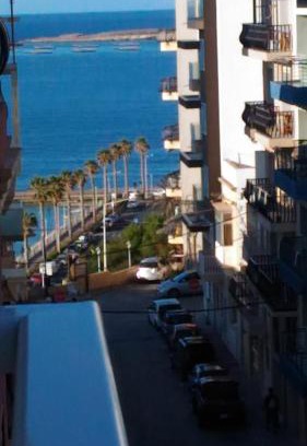 Bugibba Apartment | Side Sea View B, Steps Away to Bugibba Jetty, For the Blue Lagoon Boats and Other Islands