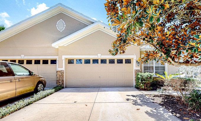 Apollo Beach House | Single-story home with screened patio, grill, AC, & W/D - great location