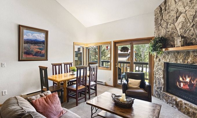 Steamboat Springs Condo | Ski Area Views - On Bus Line - Walk to Grocery Store - Community Hot Tub