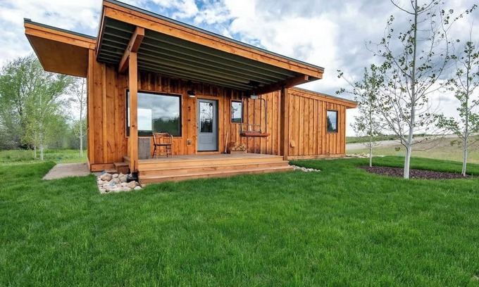 Driggs House | Ski Cabin Vibes on Ski Hill Road with Teton Views