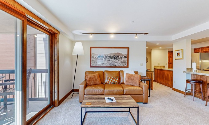 Steamboat Springs Condo | ski-in/out condo with fireplace, washer/dryer, pool, & hot tubs
