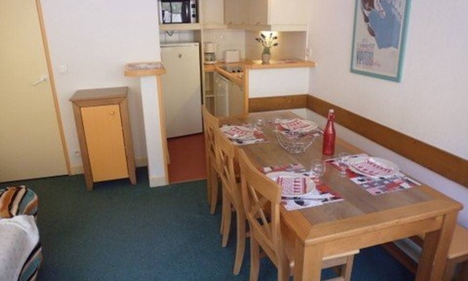 La Mongie Apartment | Ski-In/Ski-Out Apartment for 6 with Parking, Balcony, and Modern Amenities