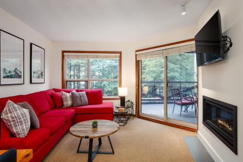 Upper Village House | Ski In Ski Out Apartment w Pool and Hot Tub by Harmony Whistler