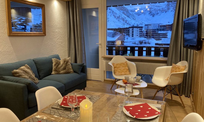 Le Lavachet Apartment | ski in/ski out cosy apartment, nice view, WIFI