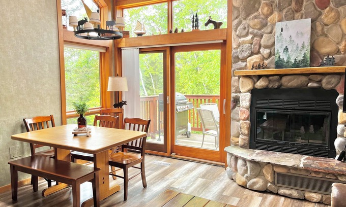 Lutsen House | Ski-in Ski-out Townhome with pool + hot tub!