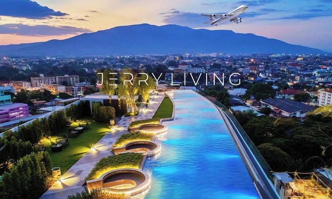 Chang Khlan Apartment | Sky pool Rooftop gym City center Jerry Living